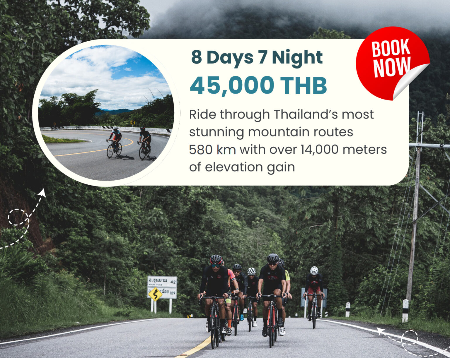 Mae Hong Son Loop Tour - 55 Cycling Club
